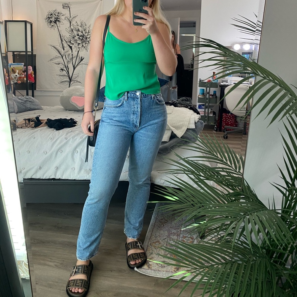 Agolde | Straight Leg Crop Jeans